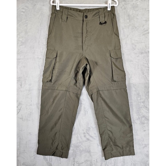 Boy Scouts of America Uniform Switchback Zip-Off Pants Relaxed Small Green - Picture 1 of 5